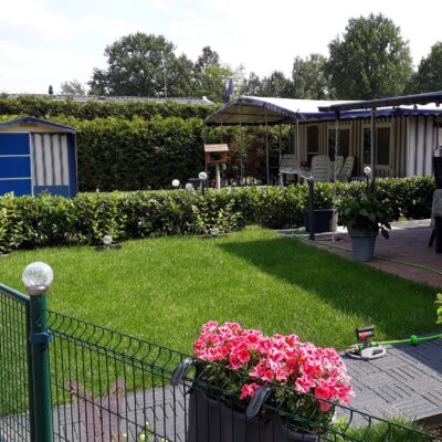 Tuin van een seizoenplaats