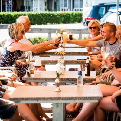 Uitrusten met de familie